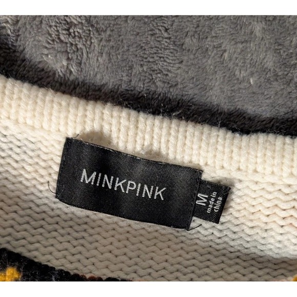 MinkPink‎ Colorful Sweater Size M - Picture 3 of 5